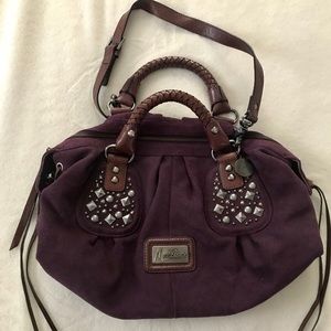 Marciano Suede Hobo Style Bag